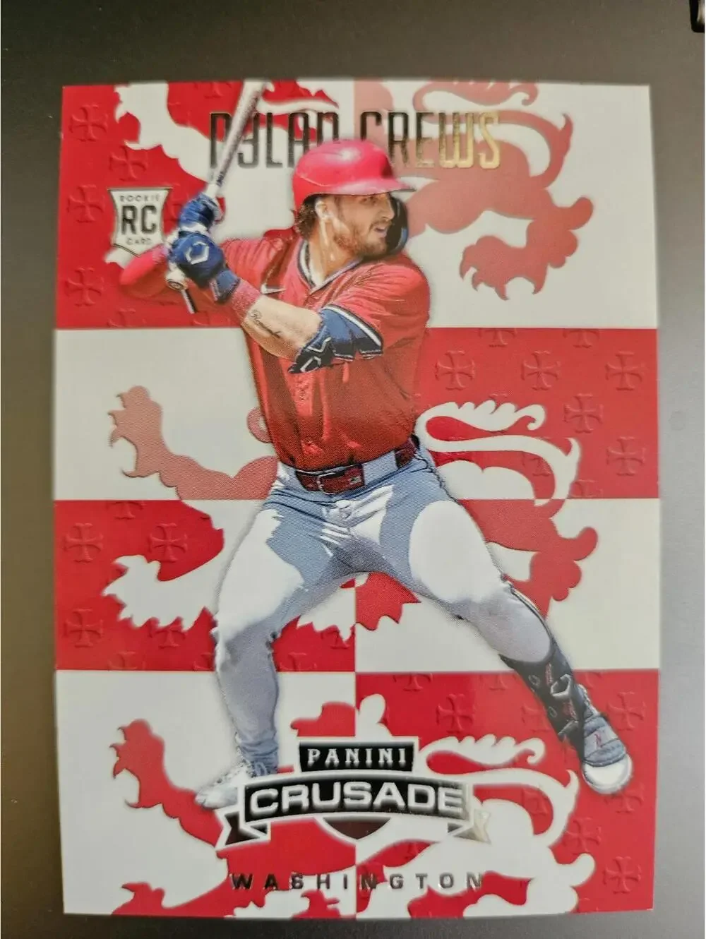 2025 Panini Crusade - Dylan Crews (RC) Rookie  #70 - Nationals